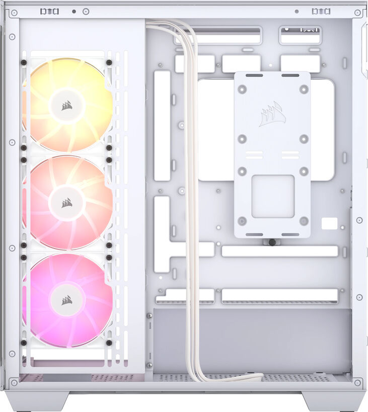 Torre ATX Corsair 3500X ARGB Blanco Cristal Templado image number 4