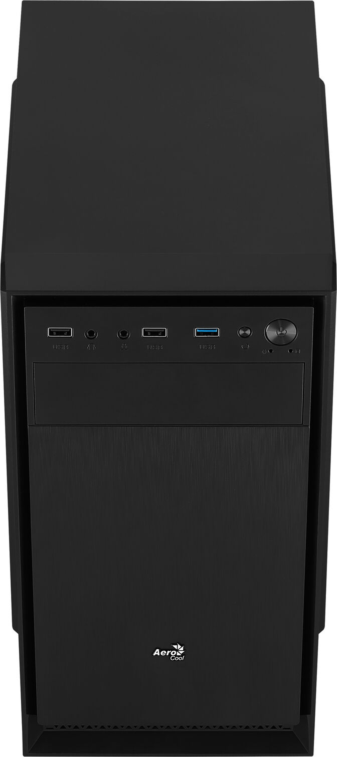 Caja Micro-ATX Aerocool CS-104 Negro image number 4