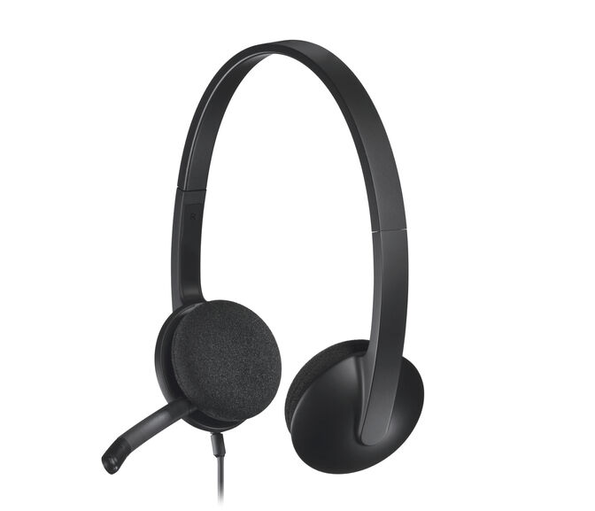 Auriculares Logitech H340 USB Negro image number 1