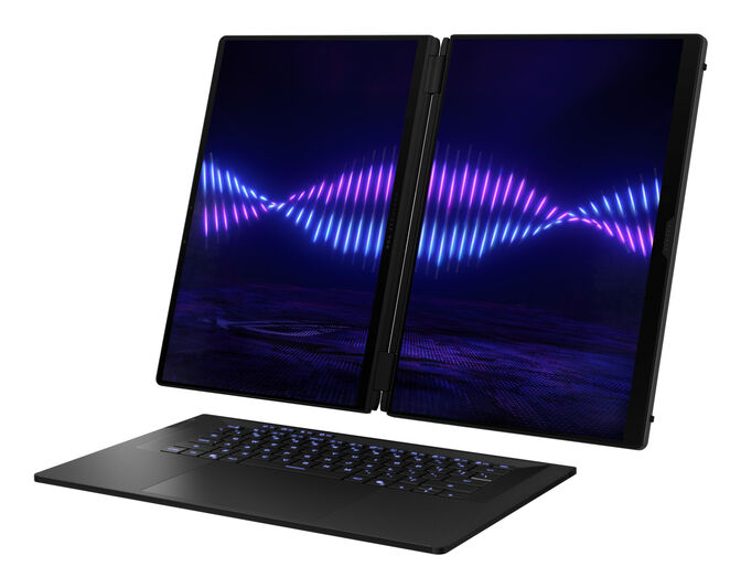 Port&aacute;til ASUS ROG Zephyrus Duo GX651AR 2x16" Ultra 9 386H 32GB DDR5 1TB RTX 5090 OLED 3K Touch 120Hz W11 + Rato + Mochila image number 9