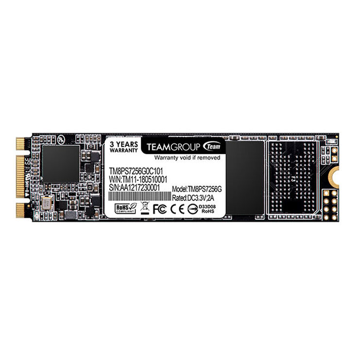 SSD Team Group MS30 256GB M.2 2280 SATA (500/400MB/s) image number 0