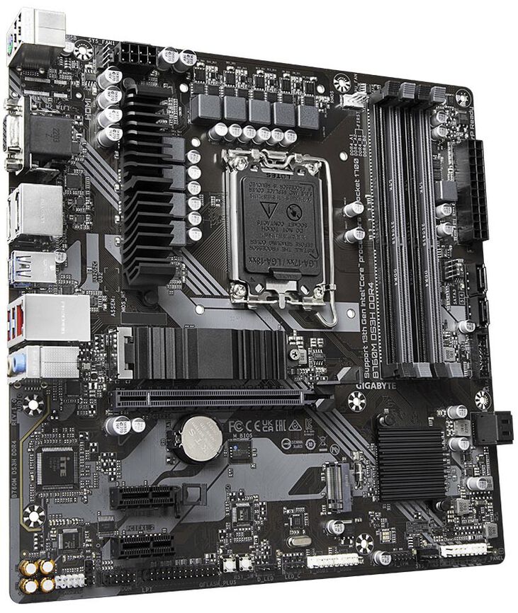 Placa Base Gigabyte B760M DS3H DDR4 image number 2