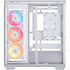 Torre E-ATX Corsair 3500X RSR ARGB Blanca Cristal Templado image number null