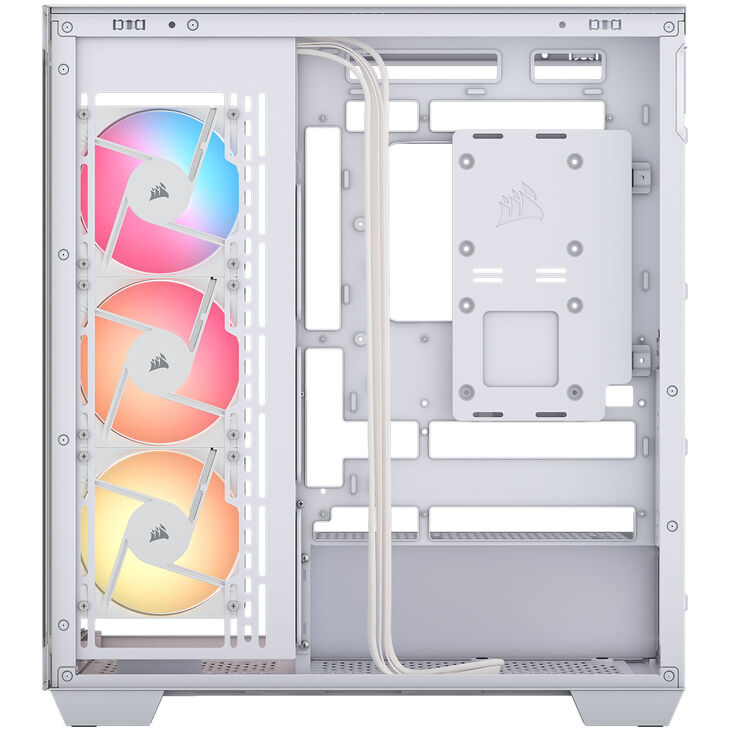 Torre E-ATX Corsair 3500X RSR ARGB Blanca Cristal Templado image number 8