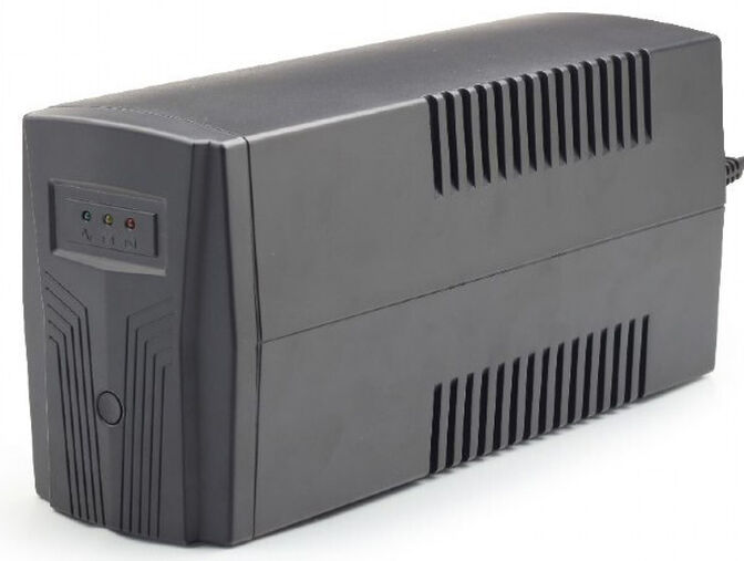 UPS Gembird EG-UPS-B650 650VA Schuko Negro image number 2