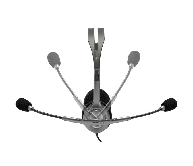 Auriculares Logitech H110 3.5mm Gris image number 2