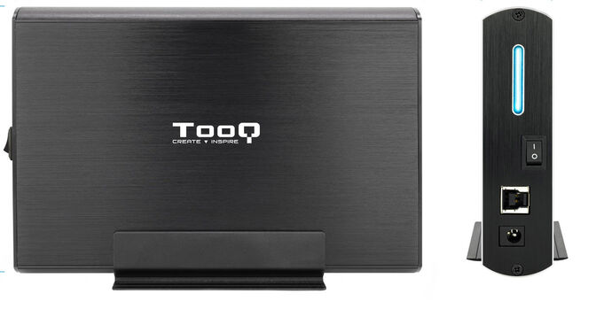 Caja Externa HDD Tooq 3.5" SATA LED - USB 3.0 / 3.1 Negro image number 4
