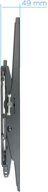 Soporte de Pared Tooq Tilt 43" a 90" 49mm Max. 70kg Negro image number null