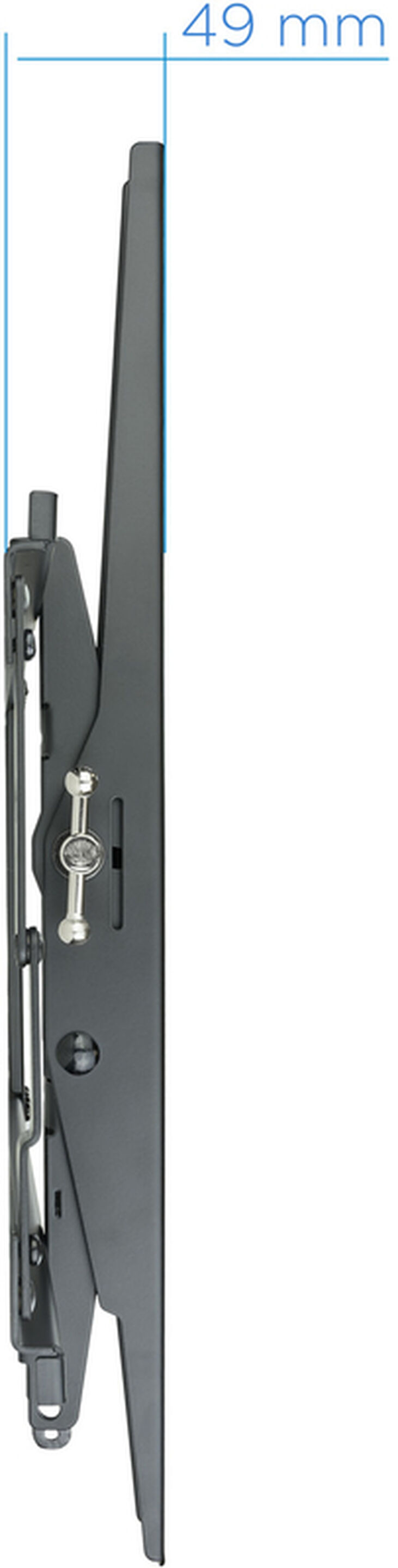Soporte de Pared Tooq Tilt 43" a 90" 49mm Max. 70kg Negro image number 2