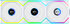 Ventilador Lian Li UNI FAN SL120 LCD Wireless RGB Reverse Blade PWM Blanco 120mm (Pack 3) image number null