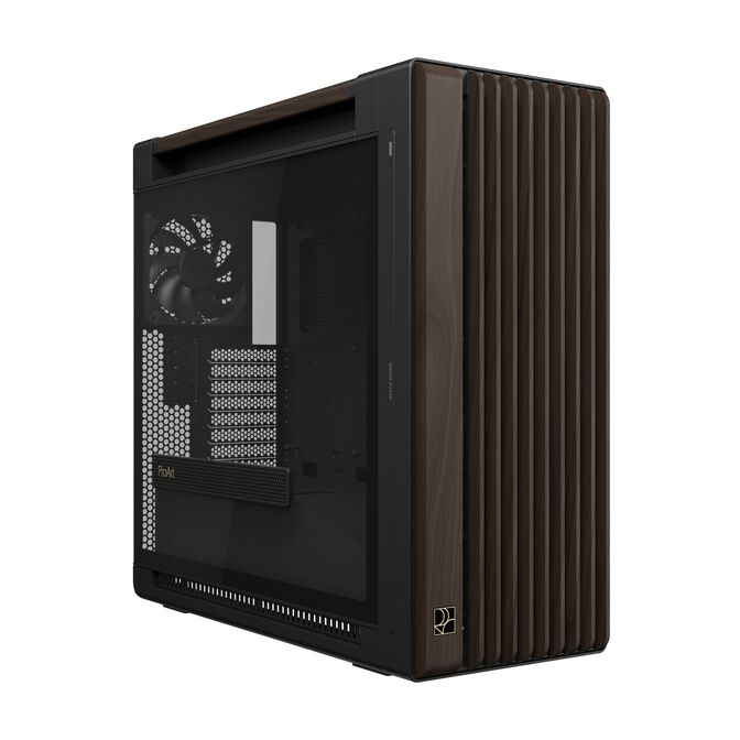 Torre E-ATX ASUS ProArt PA602 Walnut Wood TG Modern Negra image number 0