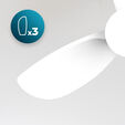 Ventilador de Techo Cecotec EnergySilence Aero 3050 White image number null