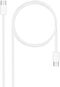 Cable USB 2.0 60W 3A Nanocable USB-C M/M 2 M Branco