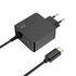 Cargador de Portátil Ewent USB-C + 1-Puerta USB-A PD 45W Negro image number null