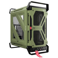 Torre E-ATX Corsair WARTHOG Perfomance Mil Green Cristal Templado