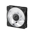Ventilador Arctic P12 PRO PWM PST Low Noise ARGB 120mm (Pack 3) - Preto image number null