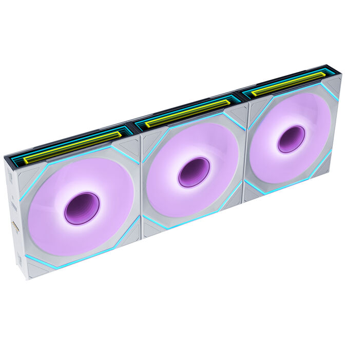 Ventilador Lian Li UNI FAN SL120 Infinity FLEX Wireless Blanco 120mm (Pack 3) image number 0