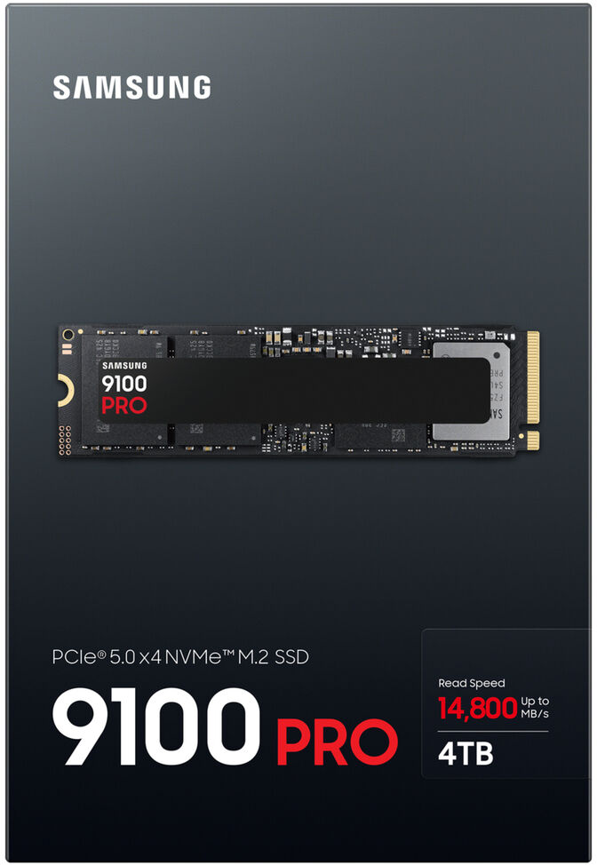 SSD Samsung 9100 Pro 4TB Gen5 M.2 NVMe (14700/13300MB/s) image number 5