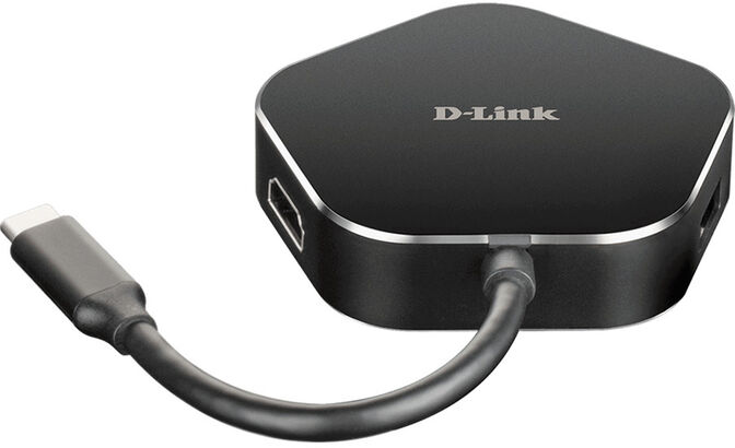 HUB USB D-Link USB-C Macho para 2 x USB 3.0 Tipo A Hemea + 1 x HDMI + 1 x USB-C (at&eacute; 60W) image number 0