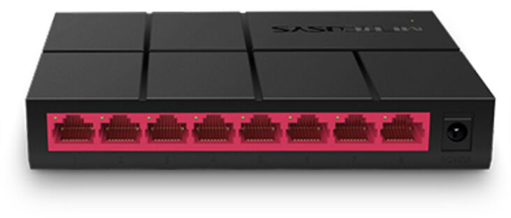 Switch SOHO Mercusys MS108G Mini 8 Portas 10/100/1000 Mbps Plug and Play UnManaged image number 0