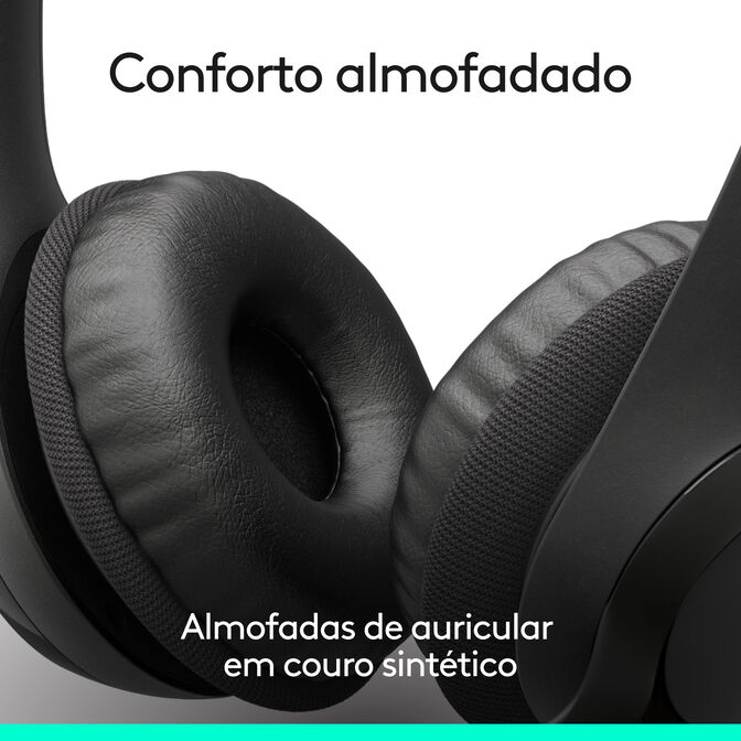 Headset Logitech H390 USB-C Preto image number 10