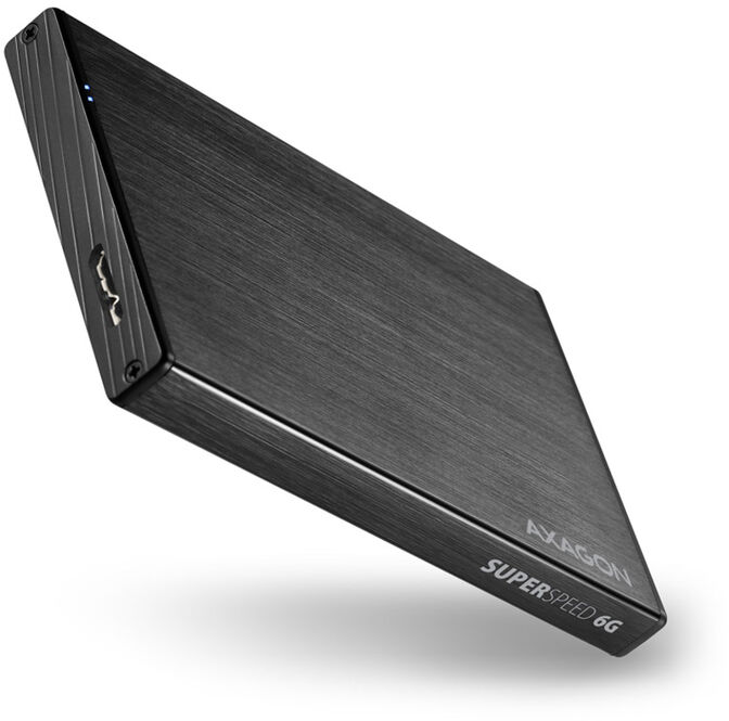 Caja Externo AXAGON EE25-XA6 para SSD/HDD 2.5" USB3.0, SATA 6G, Aluminio image number 0