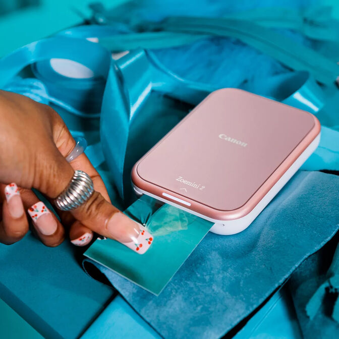 Impresora Port&aacute;til Canon ZOEMINI 2 Inal&aacute;mbrica Oro Rosa image number 4