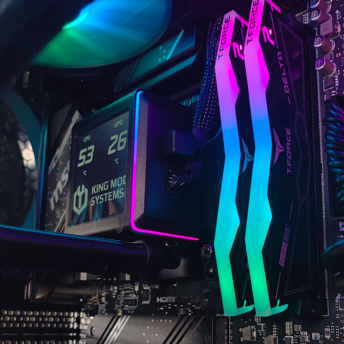 Ordenador King Mod Gamer-PC Ryzen 7 7800X3D 32GB DDR5 1TB RTX 5070 Ti WiFi W11 image number 5