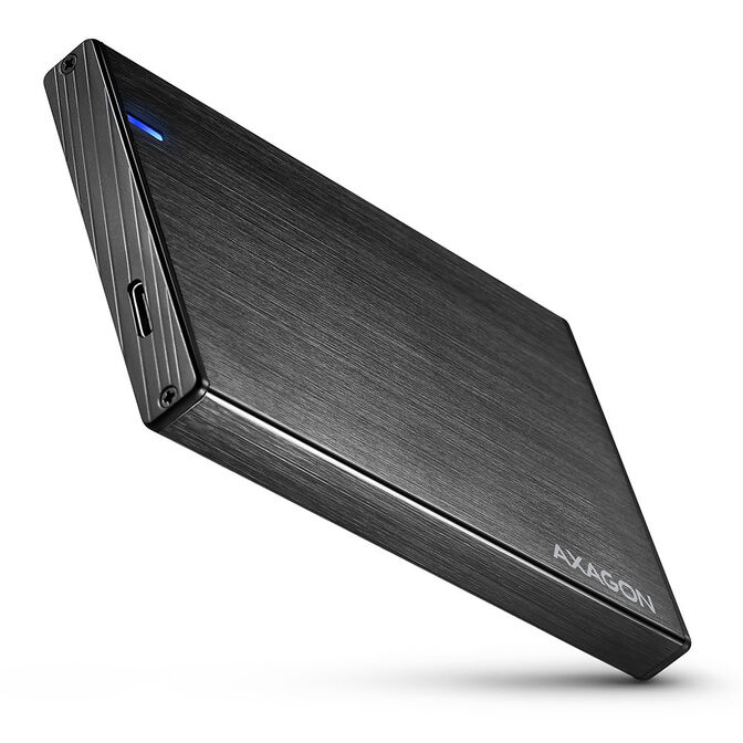 Caja Externa AXAGON EE25-XA6C para SSD/HDD 2.5" USB-C, SATA 6G, Aluminio image number 0