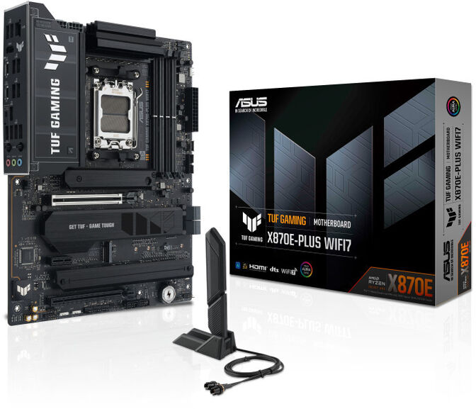 Placa Base Asus TUF X870E-Plus Gaming WiFi image number 0