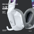 Auriculares Logitech G733 RGB Lightspeed Wireless Blanco image number null