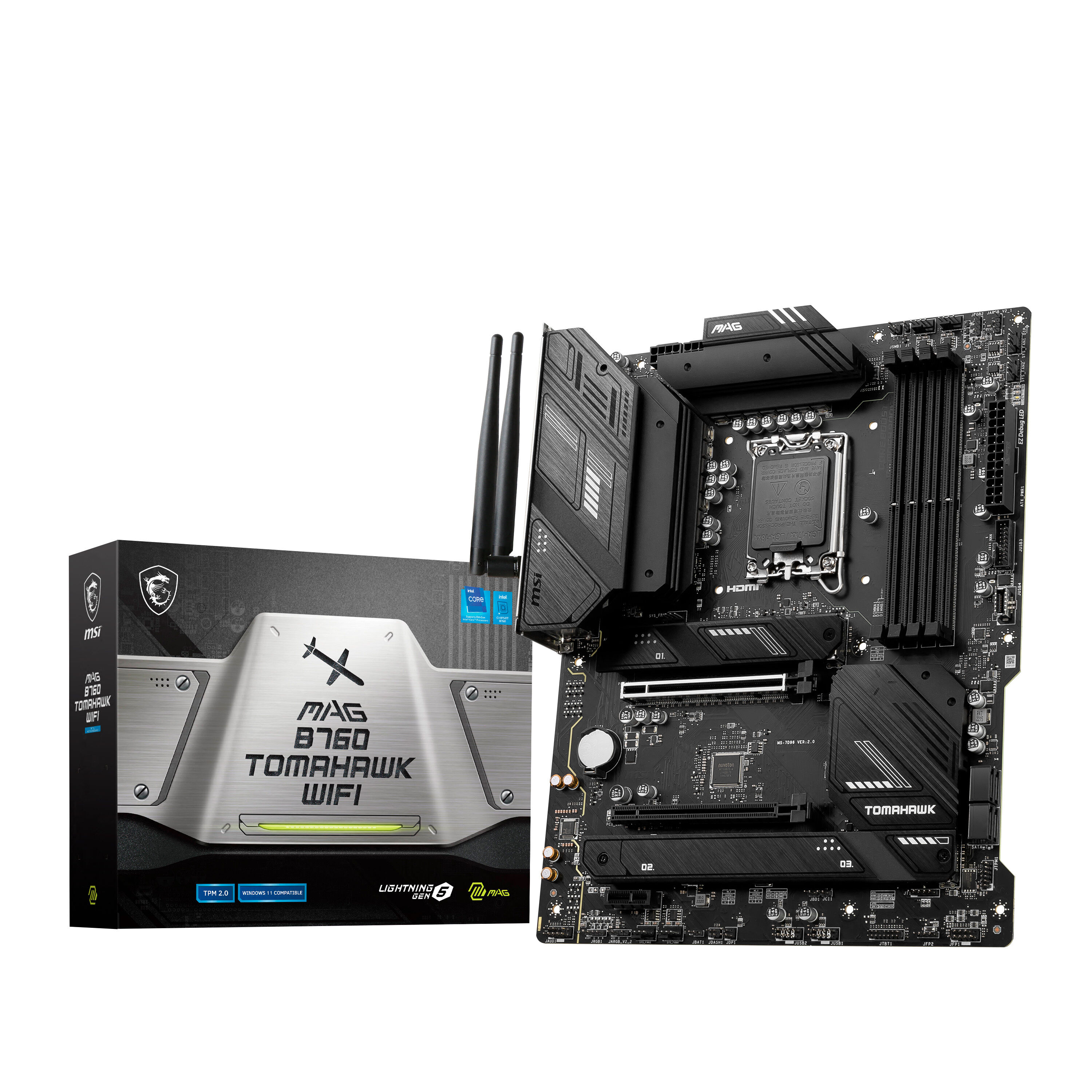 Placa Base MSI MAG B760 TOMAHAWK WIFI