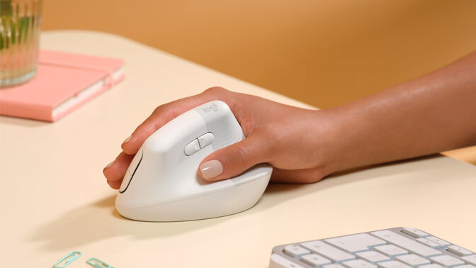 Rat&oacute;n Logitech Lift Vertical Wireless Blanco image number 9