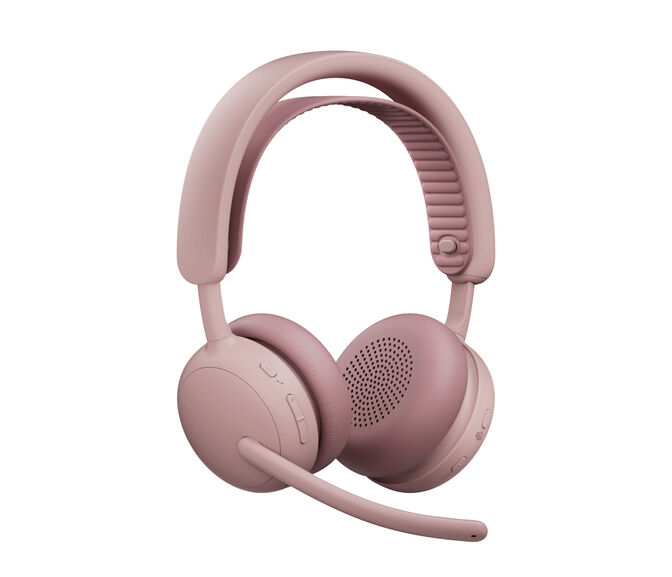 Headset Logitech Zone Wireless 2 ES Bluetooth ANC Rosa image number 1