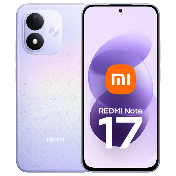 Smartphone Xiaomi Redmi Note 17 4G 6.99" (4 / 128GB) 120Hz P&uacute;rpura image number 0