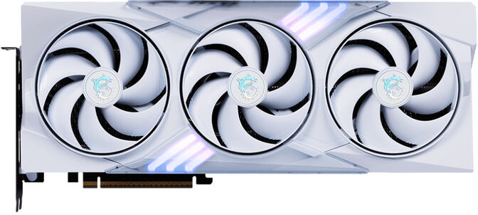 Tarjeta Gr&aacute;fica MSI GeForce&reg; RTX 5070 GAMING TRIO OC WHITE 12GB GDDR7 DLSS4 image number 1