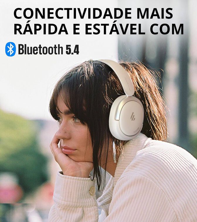 Auriculares Edifier Atom Max ANC Bluetooth Marfil image number 2