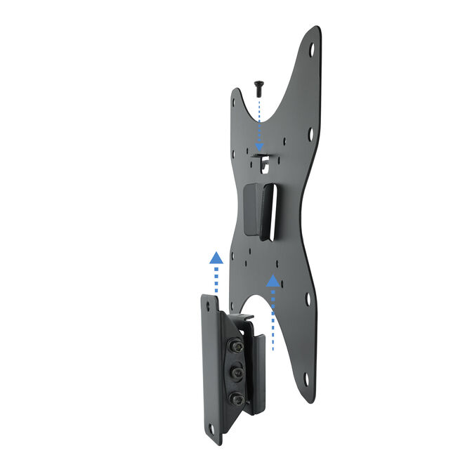 Soporte de Pared Tooq Tilt 23" a 42" 37mm Max. 35kg Negro image number 9