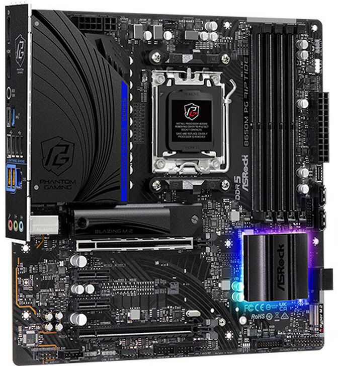 Placa Base ASRock B650M PG Riptide image number 2