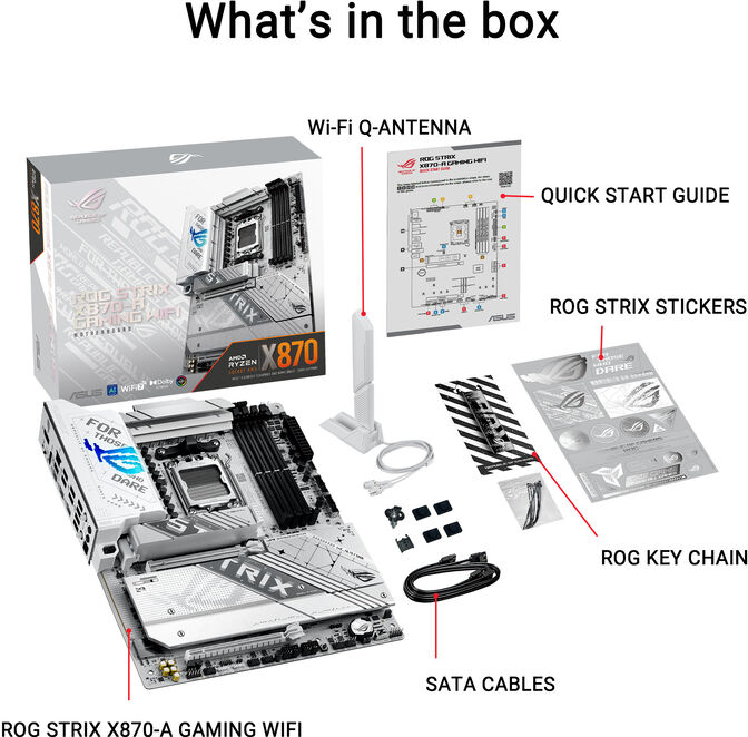 Placa Base Asus ROG Strix X870E-A Gaming WiFi image number 16