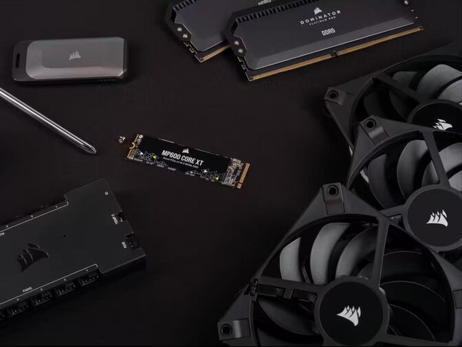 SSD Corsair MP600 Core XT 1TB Gen4 M.2 NVMe (5000/3500MB/s) image number 13