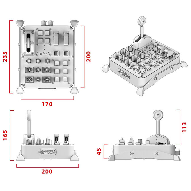 Painel Controlo VIRPIL Universal Control Panel 2, 24 elementos image number 4