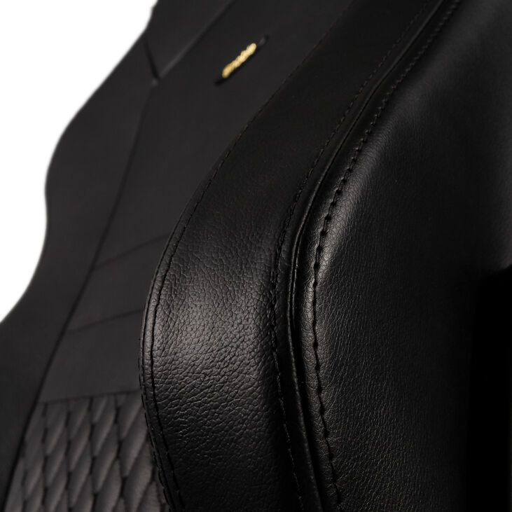 Silla noblechairs HERO Real Leather Negro image number 4
