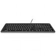 Teclado Ewent EW3270 Silent Retroiluminado PT Preto image number null