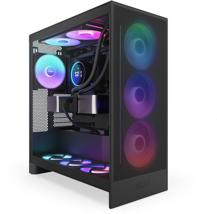 Kit de Refrigeración Líquida CPU NZXT Kraken Elite 420 (2025) RGB Negro image number 7