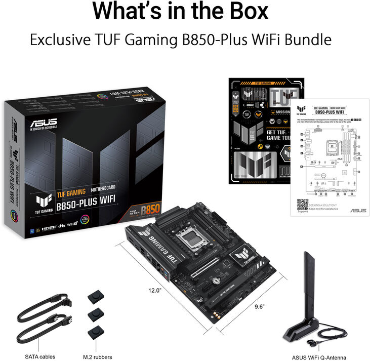 Placa Base Asus TUF B850-Plus Gaming WiFi image number 2
