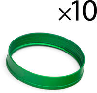Anillos EKWB Quantum Torque STC 10-16mm Verde (Pack 10)