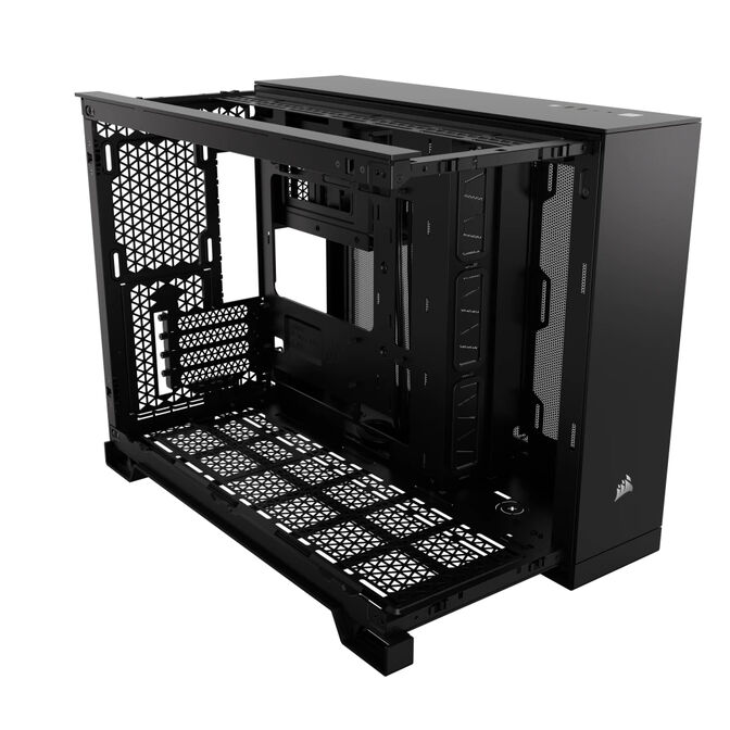 Torre Micro-ATX Corsair 2500X Negro Cristal Templado image number 9