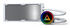 Water Cooler CPU Montech LightFlow ARGB 240mm Blanco image number null