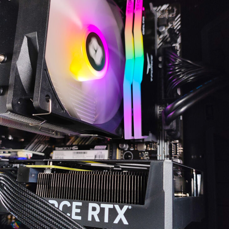 Ordenador AURA Gamer-PC Ryzen 7 5700X 32GB DDR4 1TB RTX 4060 Ti WiFi W11 image number 5